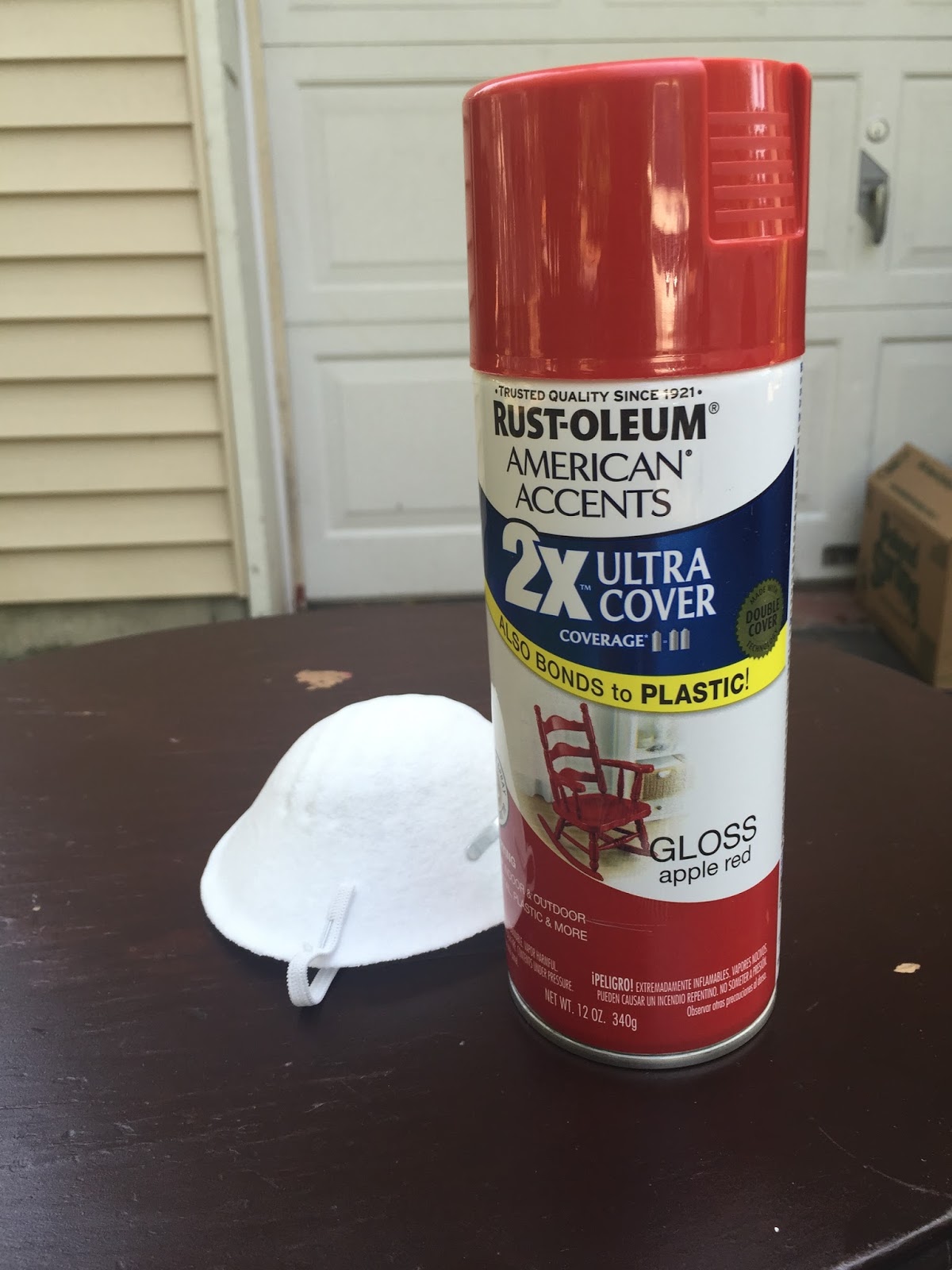 DIY Spray Painted Table — Patty's Kloset