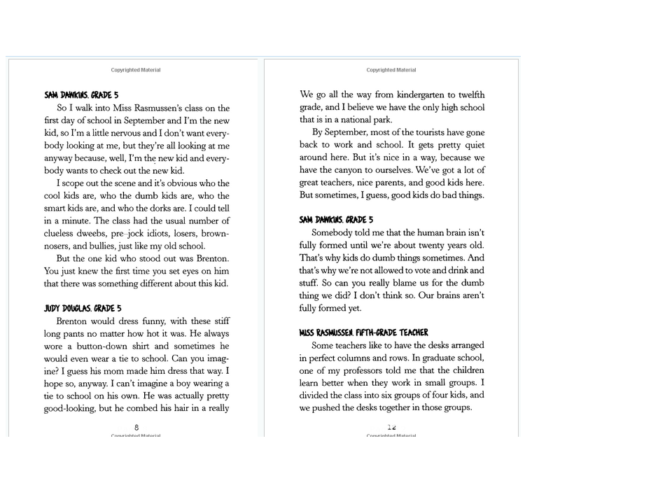 diary creative writing road accidents