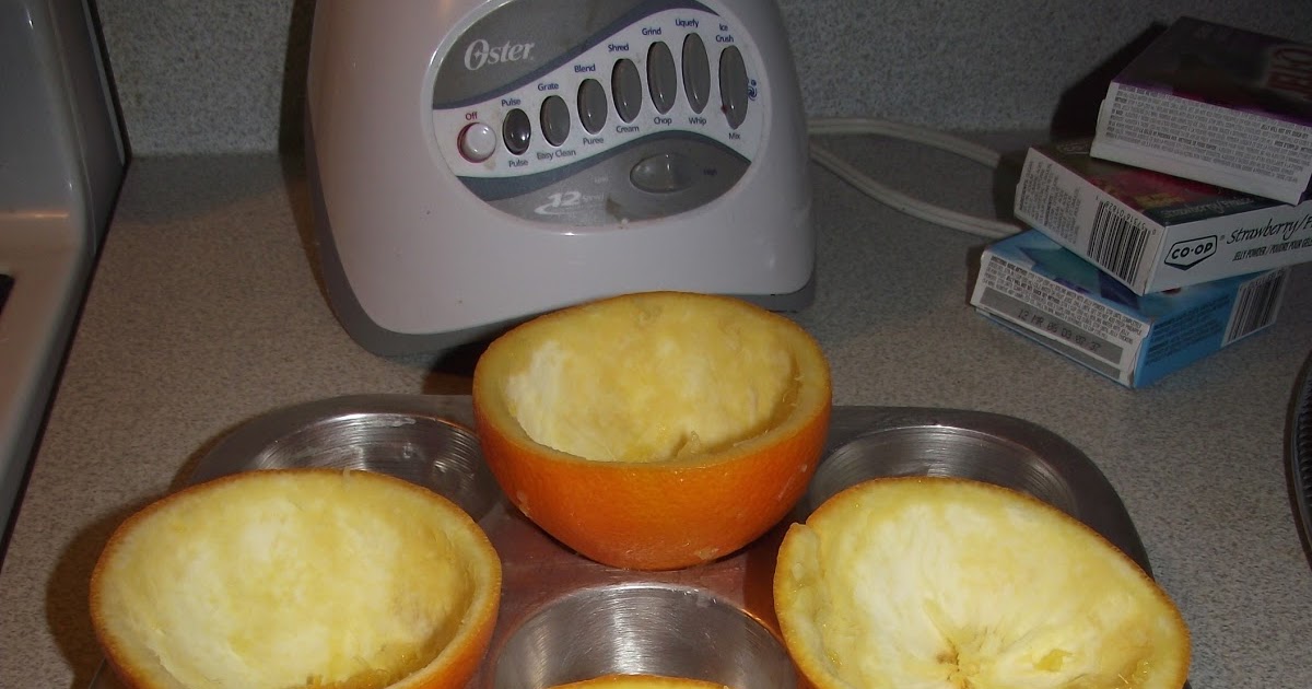 Momma Melly Jello Orange Shots (For adults)