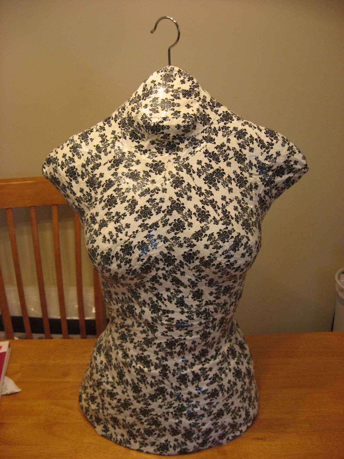 the quirky peach My Custom Dress Form!