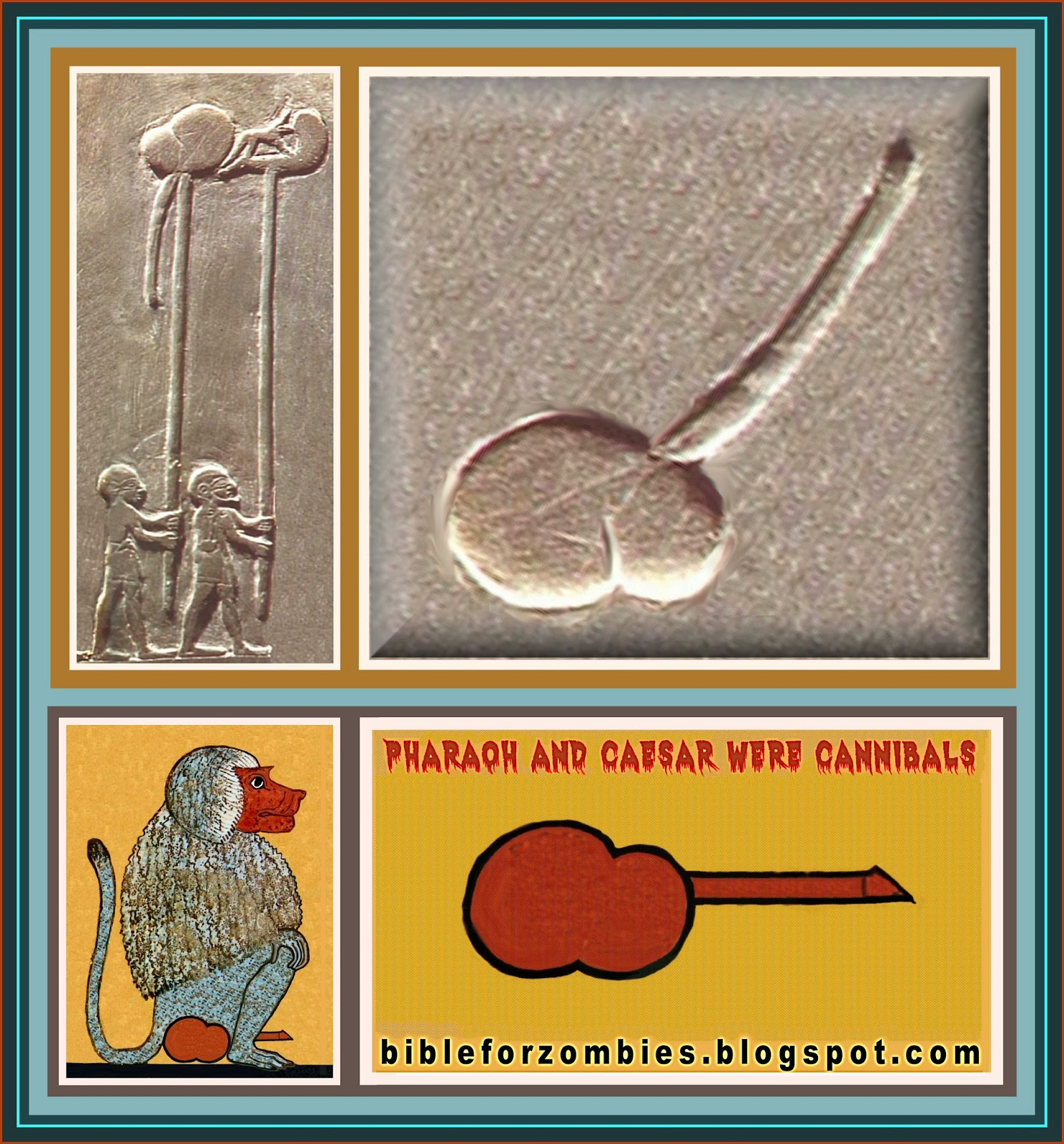 PAGAN BABOON ASS FOR BRAINS NARMER PALETTE ISIS EYELASH WHIP PHARAOH WANTS HIS BABA