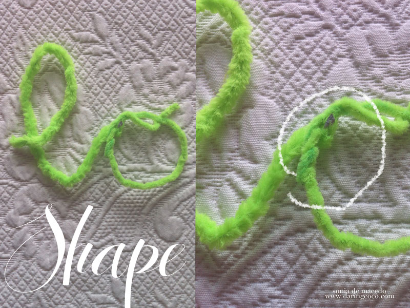 DIY LOVE YARN FONTS Daring Coco