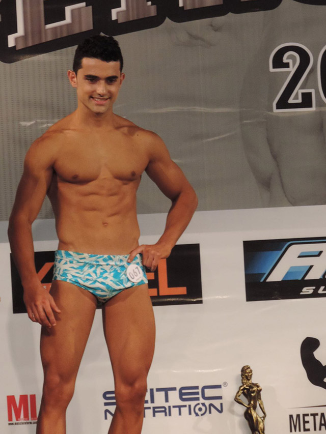Ramon Cabral é vice-campeão Body Shape do Mr. Petrópolis 2015