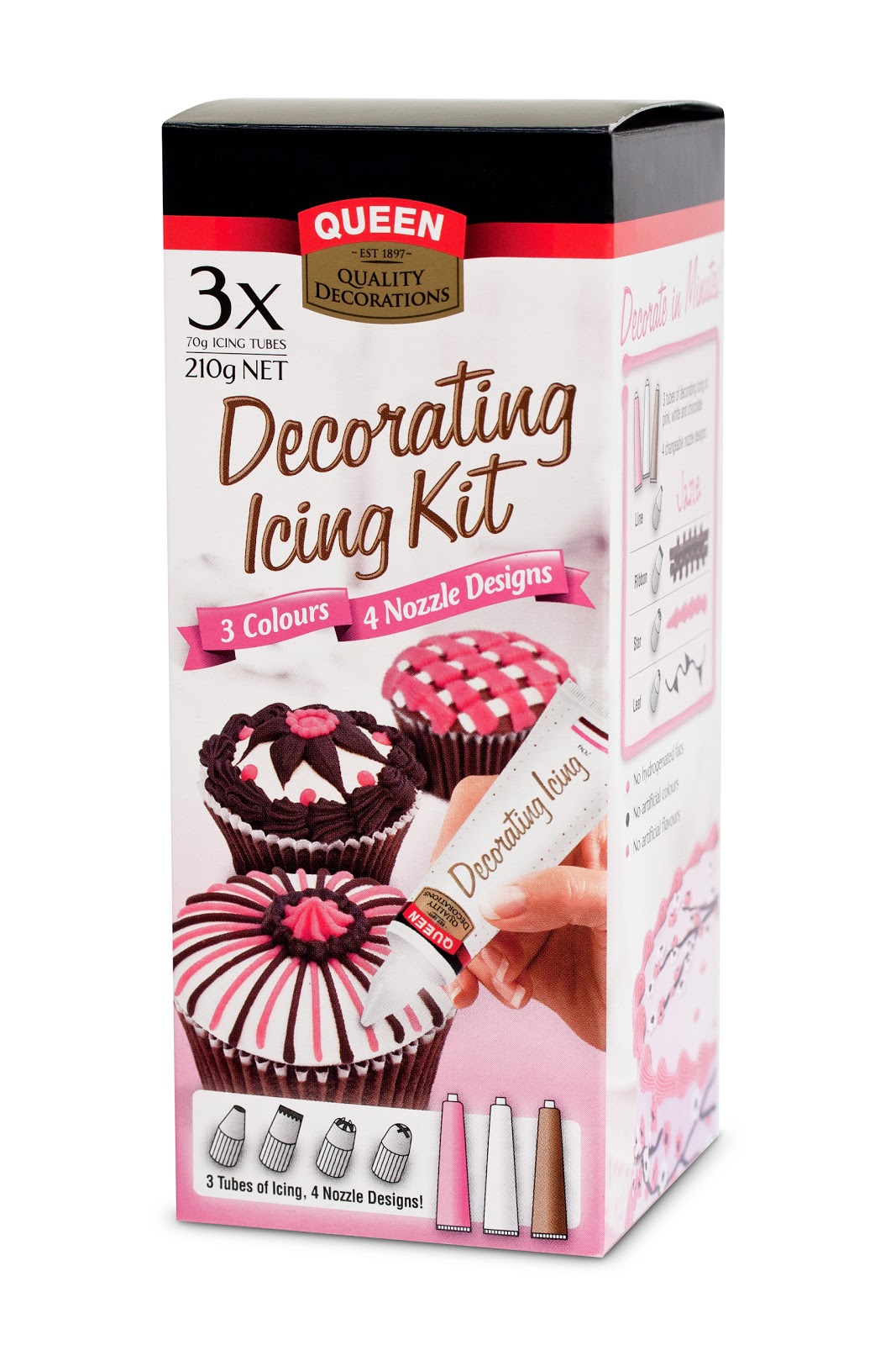 *New* Queen's Decorating Icing Kit