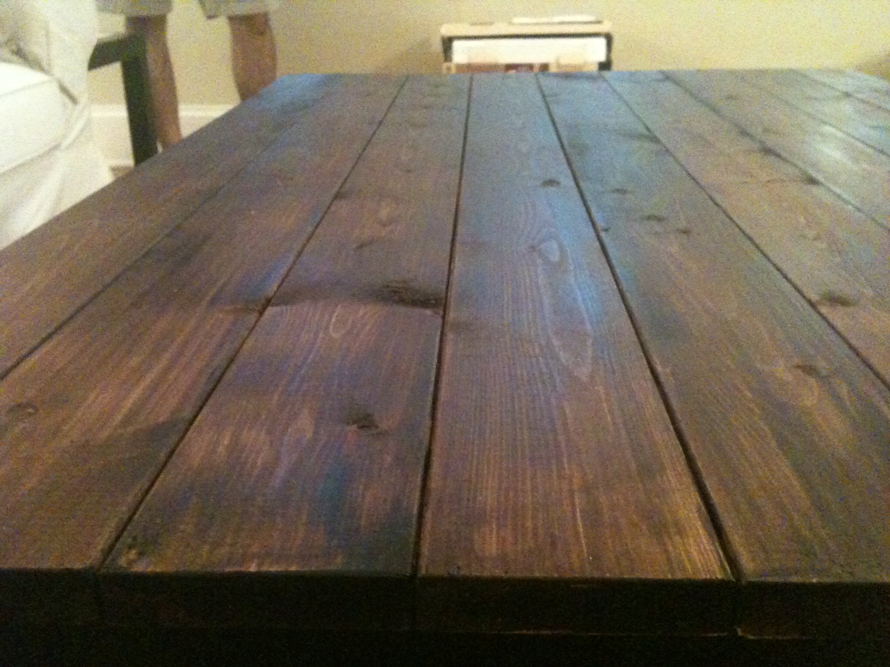 plank plan coffee table