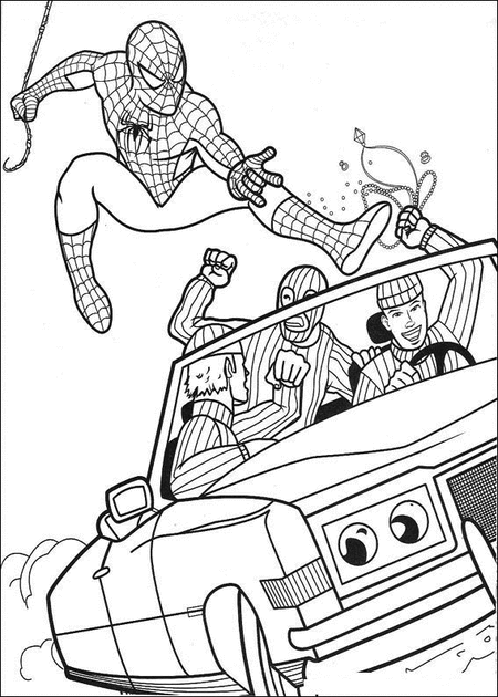 home spiderman coloring pages spiderman coloring pages free for kids title=