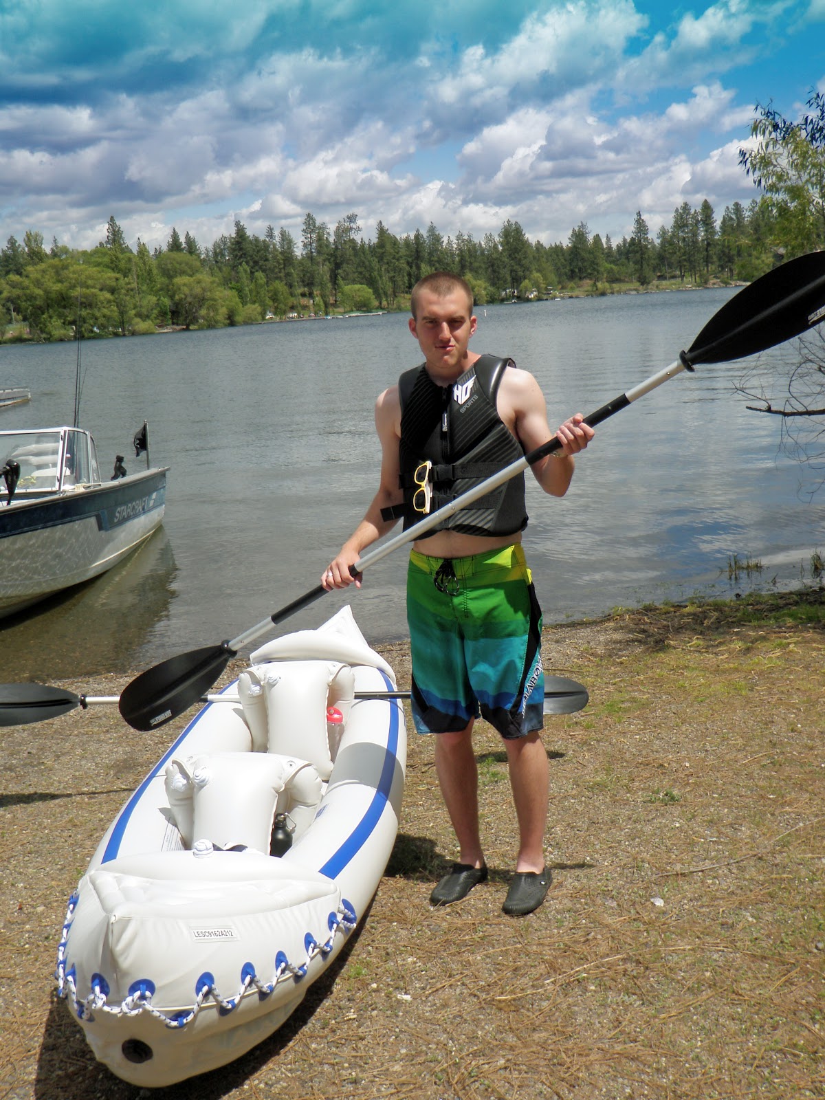 Life's Little FAVors Kayaking at Silver Lake