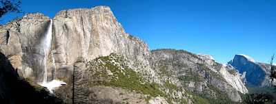 Yosemite Falls and Half Dome