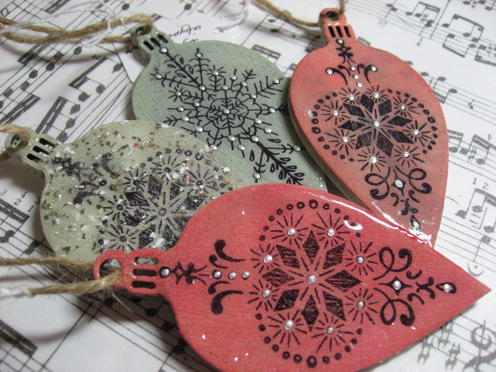 inkypinkycraft make your own decorations and tutorial for creative