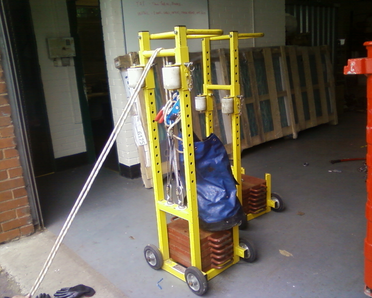 Rope Task Limited Rope access How to Rig anchor points on a