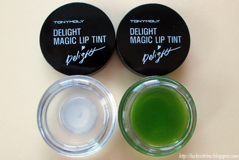 Lucky Citrine Tony Moly Delight Magic Lip Tint (Review + Swatches)