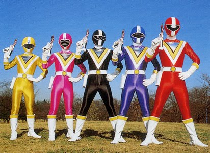 Chikyu Sentai Fiveman ABC-5 Tagalized Super Sentai Series 90's