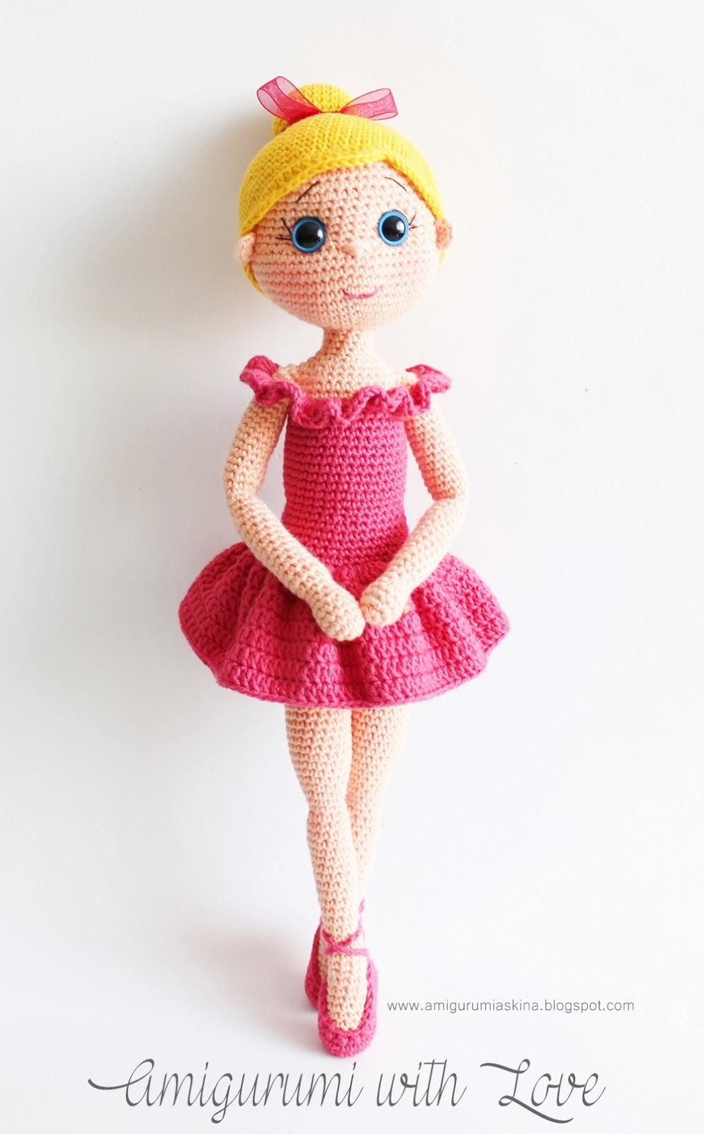 Amigurumi Balerin Bebek Amigurumi Ballerina Doll Knittting Crochet