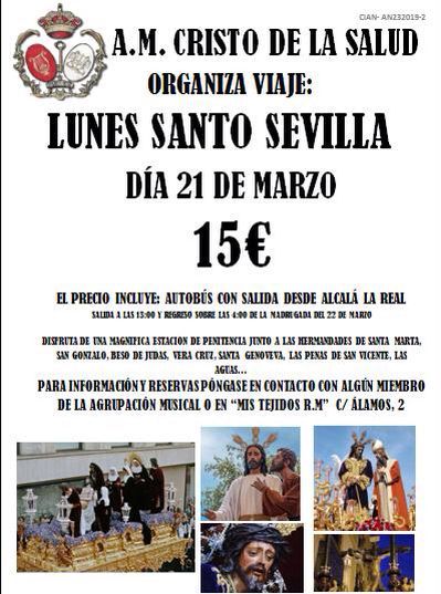 Viaje Lunes Santo a Sevilla