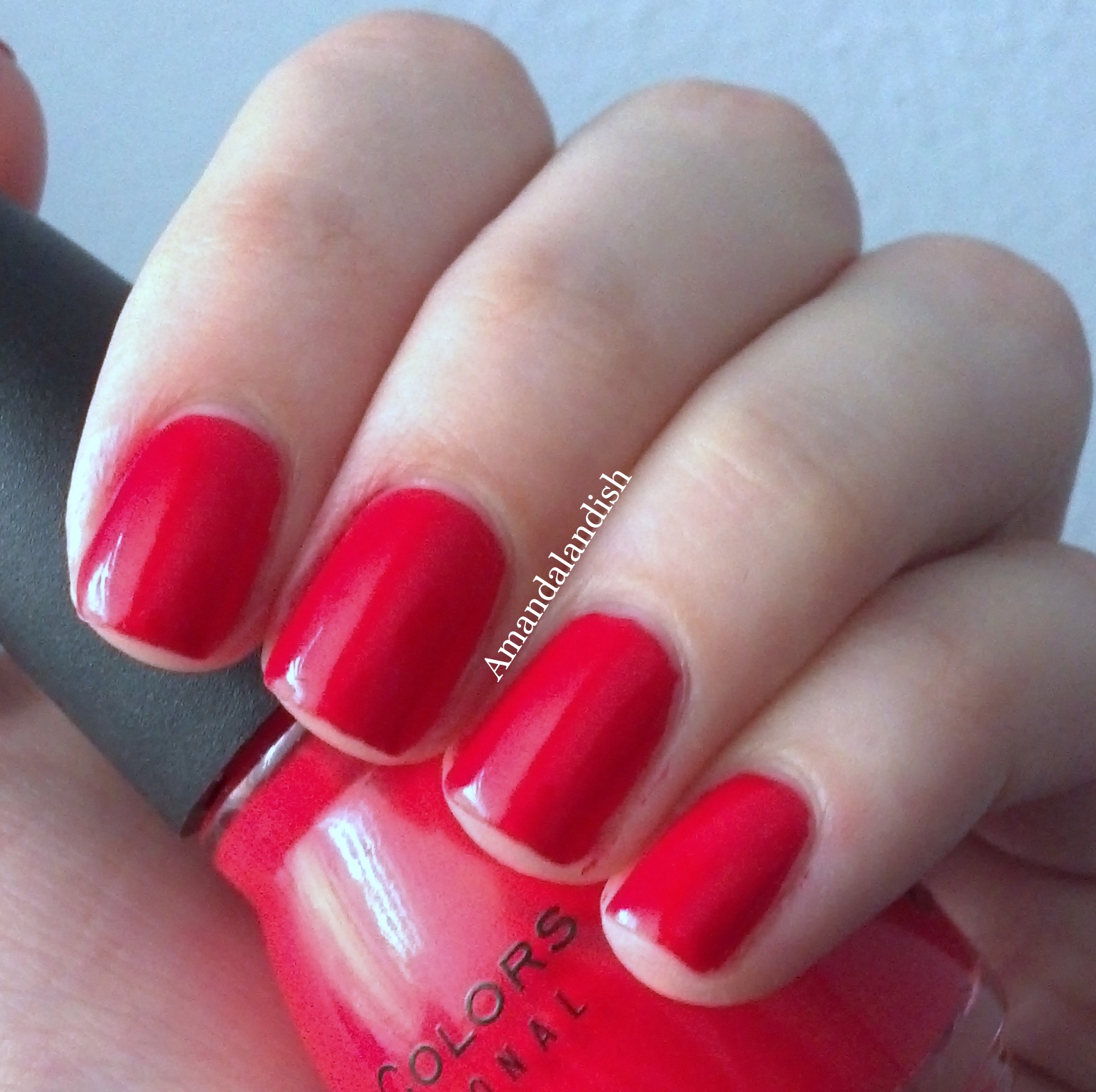 energetic red