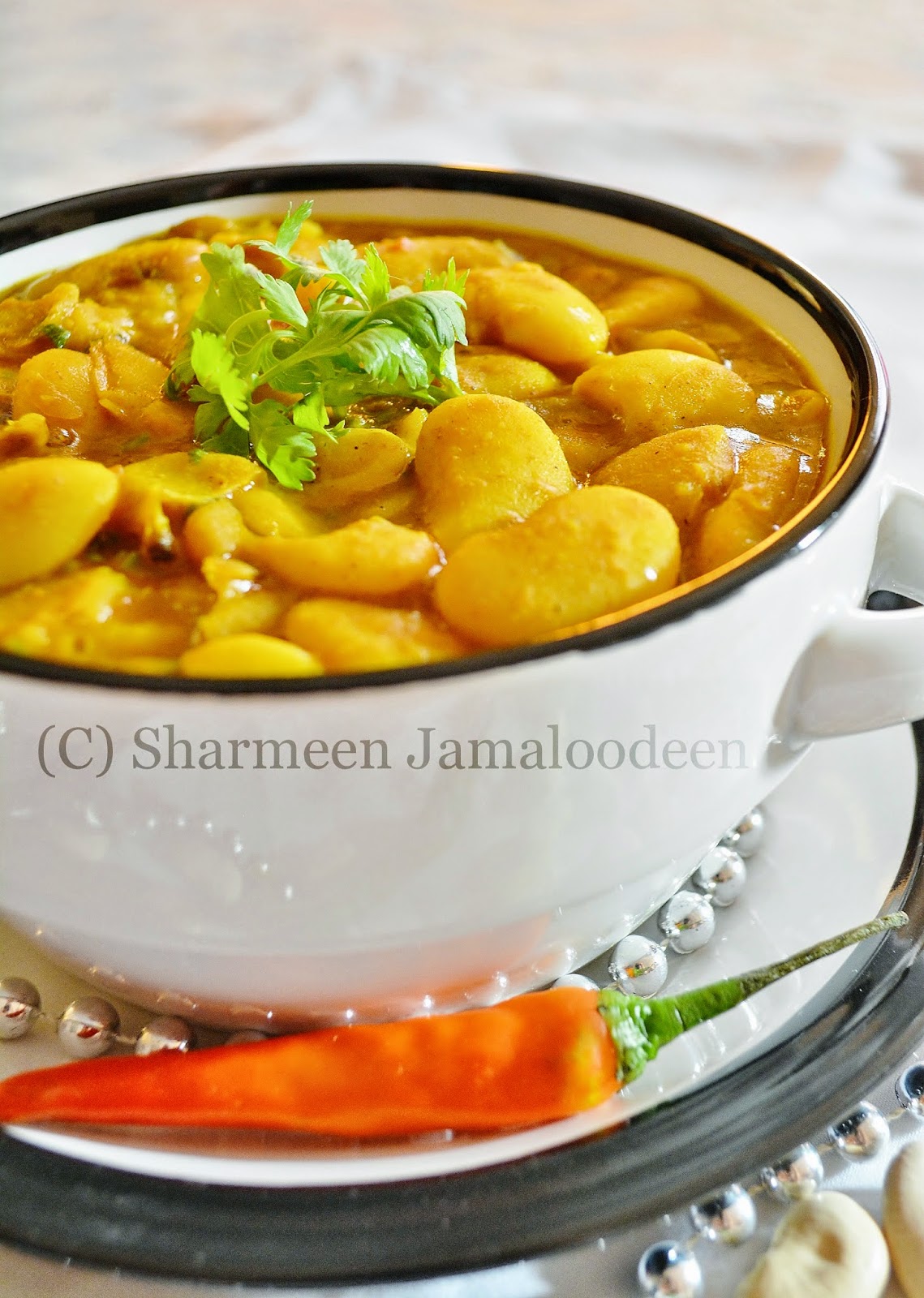 Confessions Of A Foodaholic Mauritian Lima Beans Curry (Masala Gros Pois)