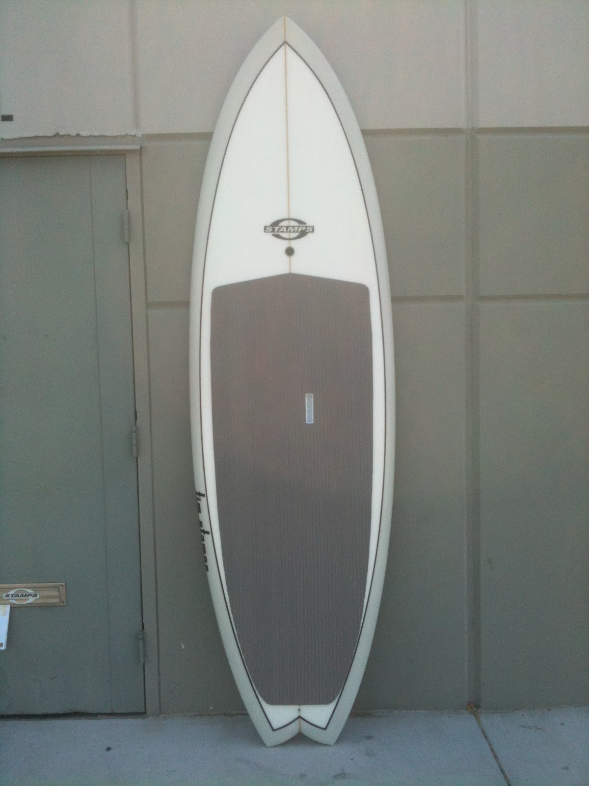 Stand Up Paddle Surfing New Stand Up Boards Custom Stamps 8'6 heading