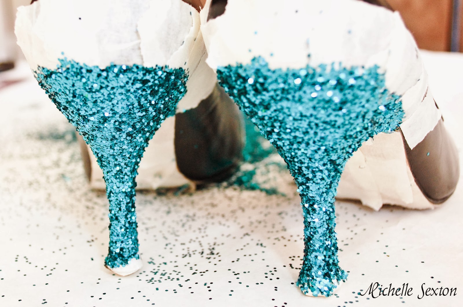 How to Make Glitter Heels A DIY Tutorial So Here's My Life...