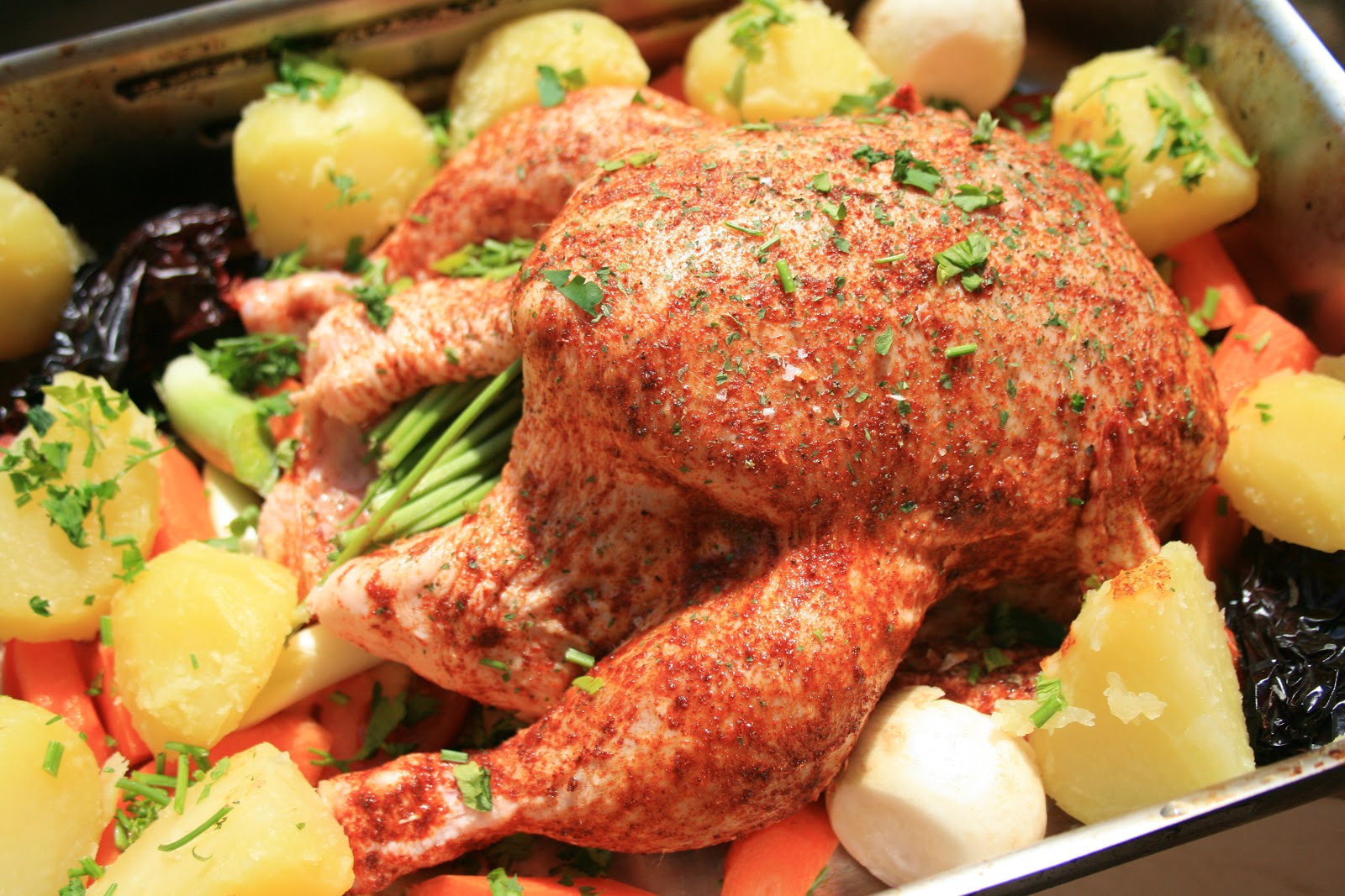 Johnny's Kitchen Spanish Roast Chicken