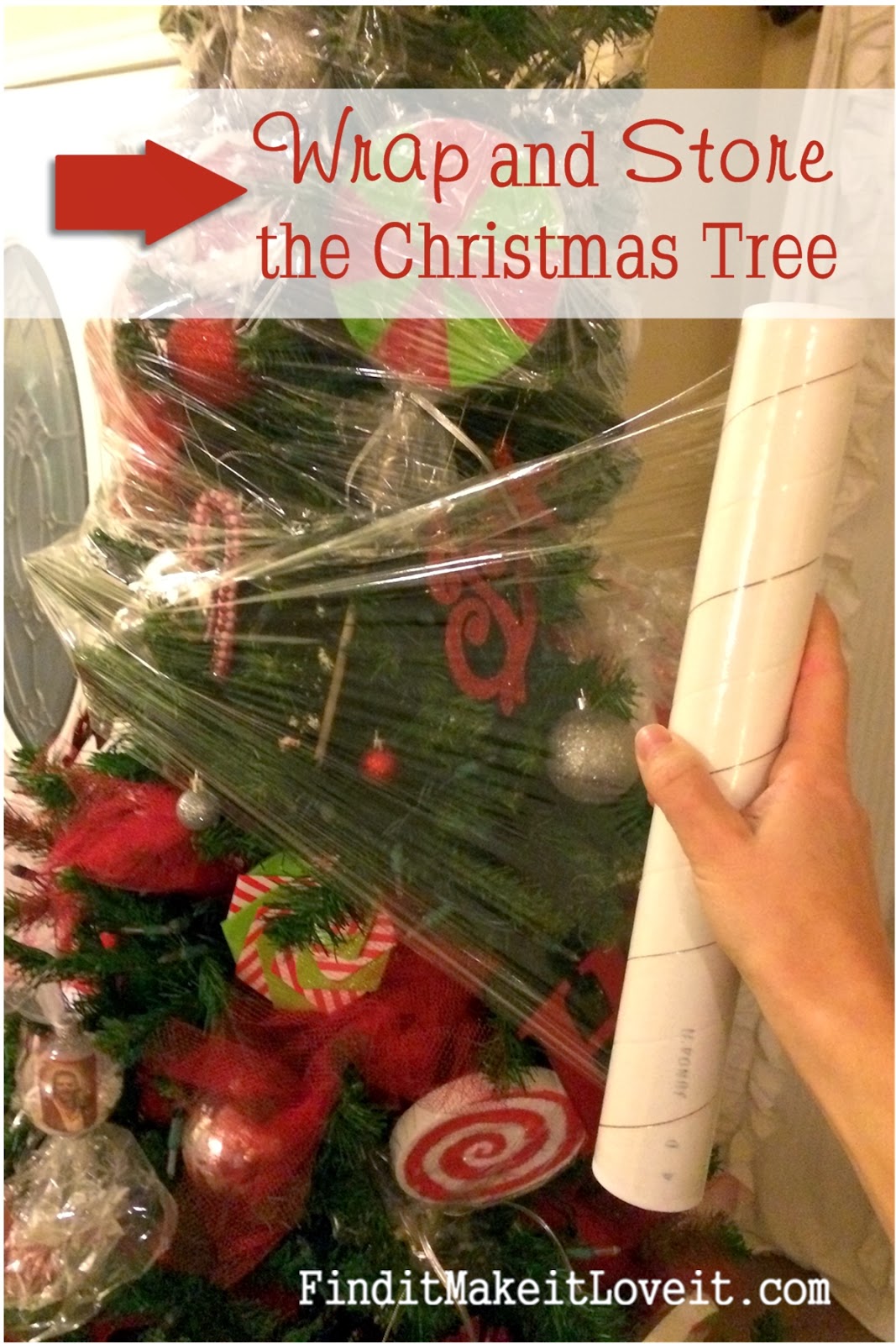 how i store my christmas tree find it make it love it how i store my christmas tree find it make it love it