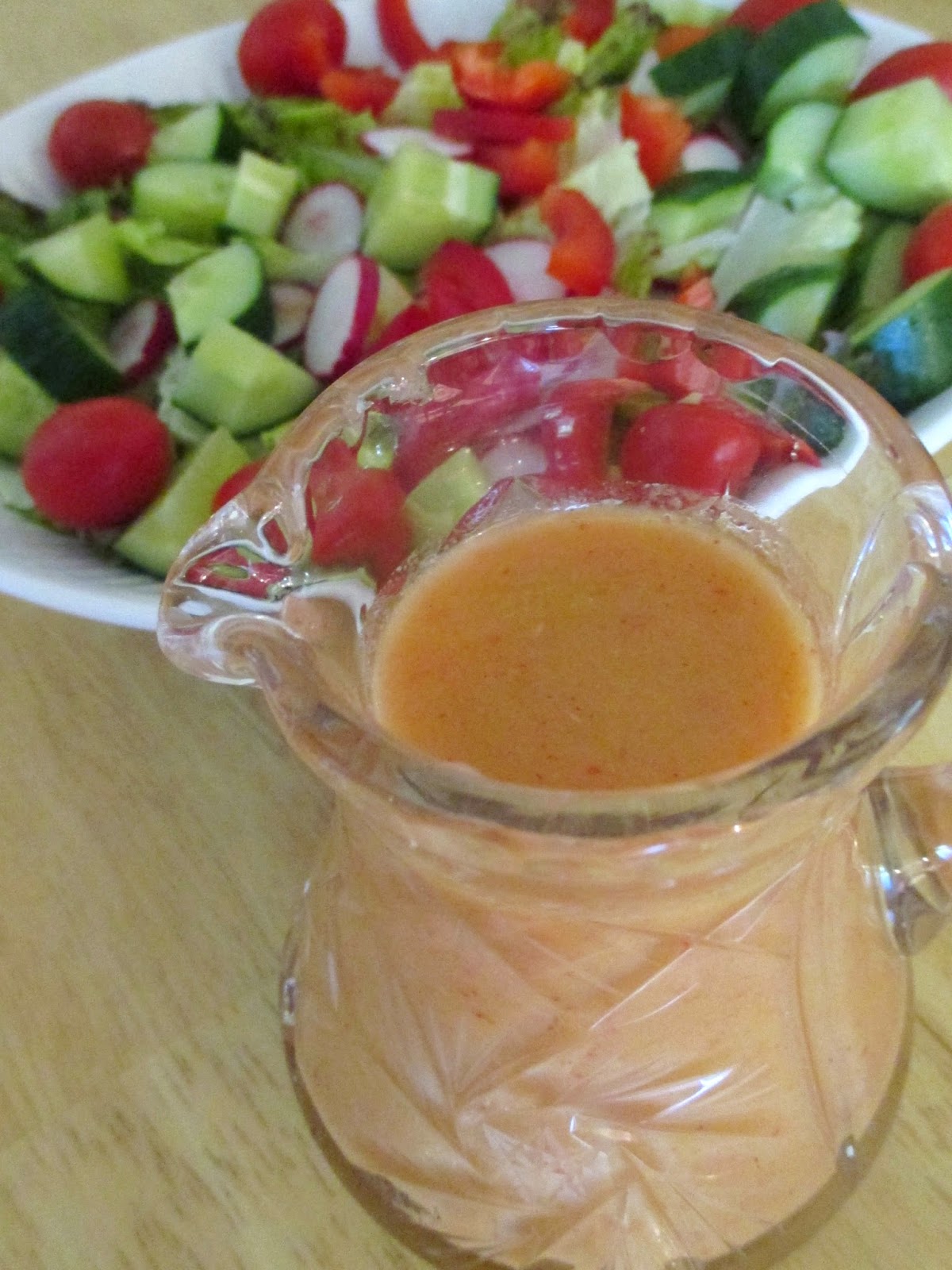 Just my Stuff Radish Vinaigrette