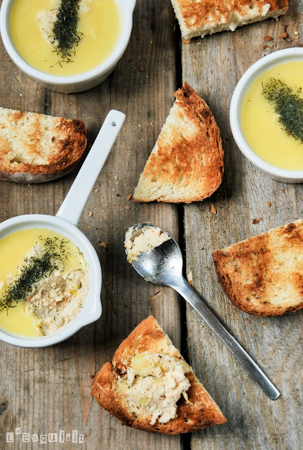 Paté de gambas al limón
