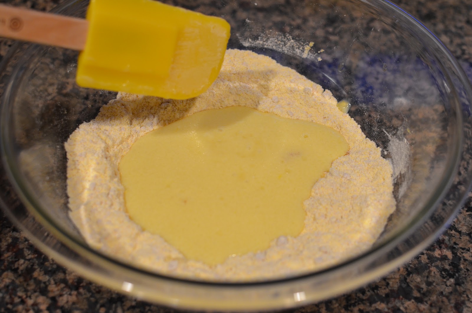 Playing with Flour Honey corn muffins