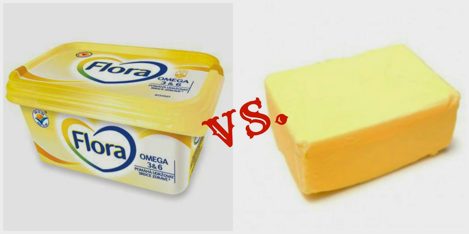Maslo vs. margaríny 