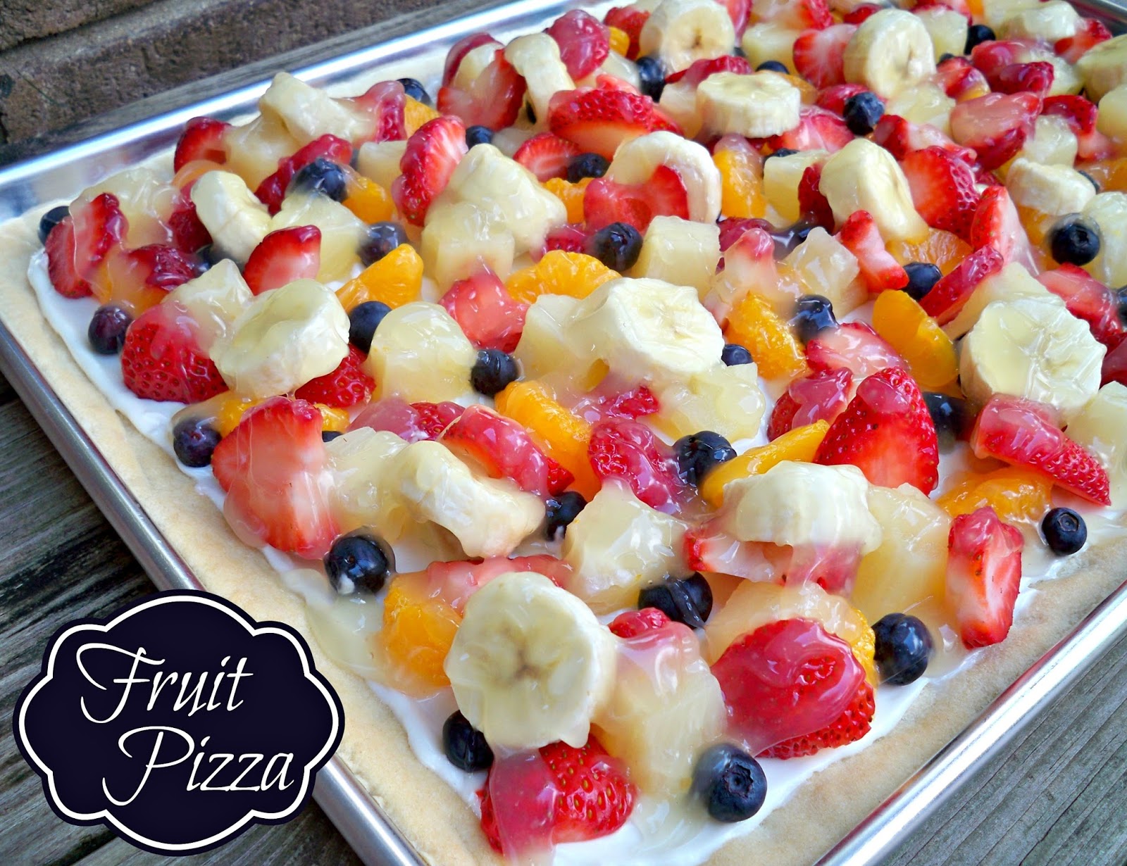 Easy as Pie Fruit Pizza