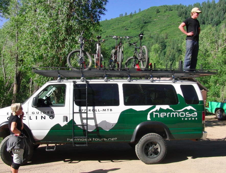 Hermosa Tours Mountain Bike Vacations Suite Shuttle Packages!
