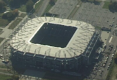Live Football: Stadion im Borussia-Park - Borussia Mönchengladbach Stadium