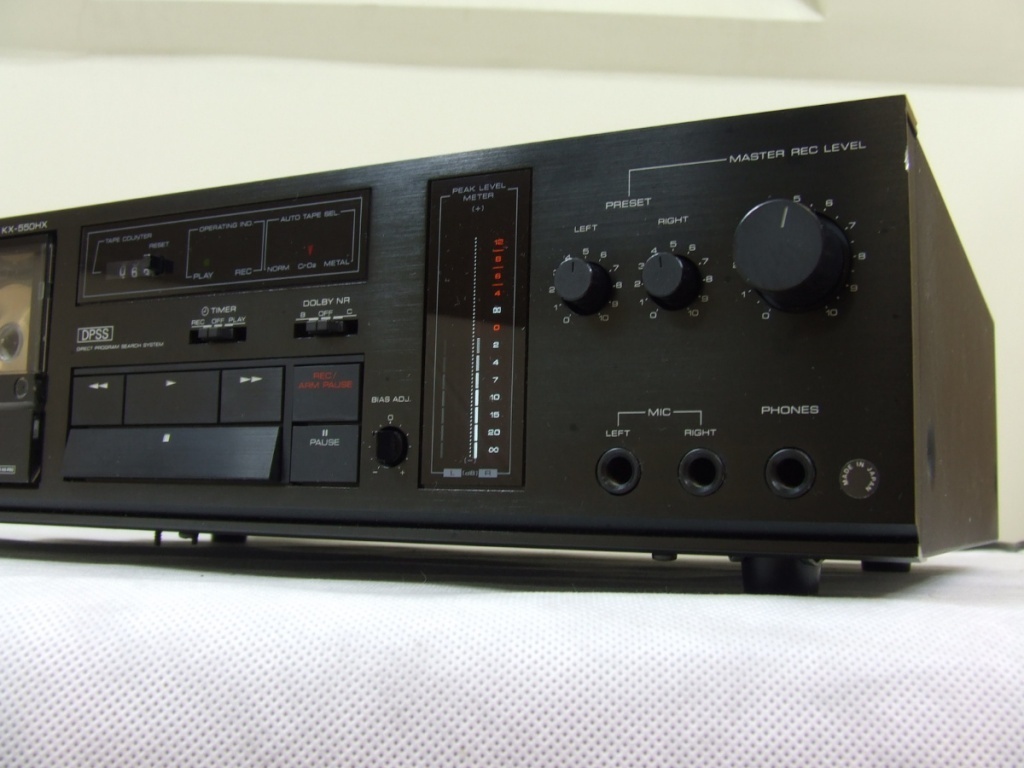 Kenwood KX550HX Stereo Cassette Deck AudioBaza