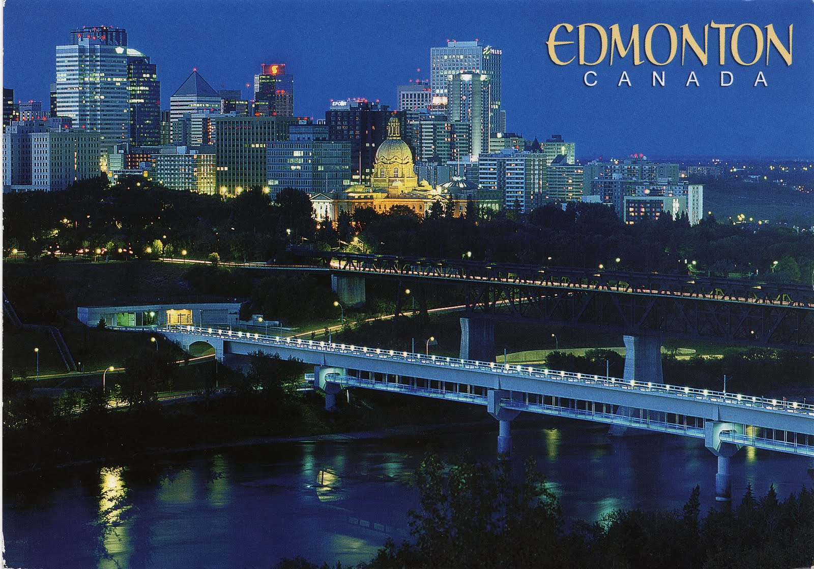 edmonton postcards