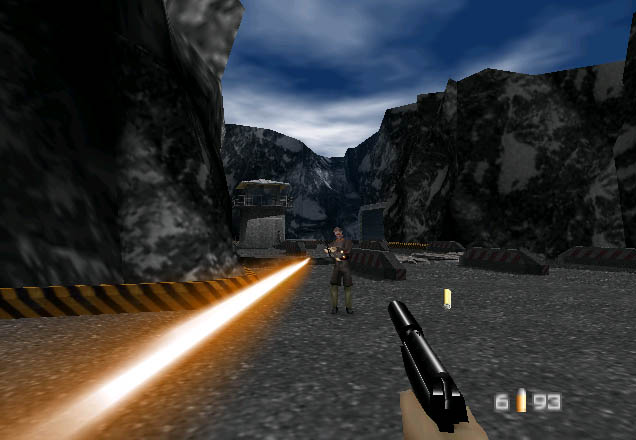 Quest 64 Official on X: August 25 1997, GoldenEye 007 debuted on the N64  in the Americas! Though games like 1080 Snowboarding and LOZ Ocarina of  Time have a prominent sun, Goldeneye's