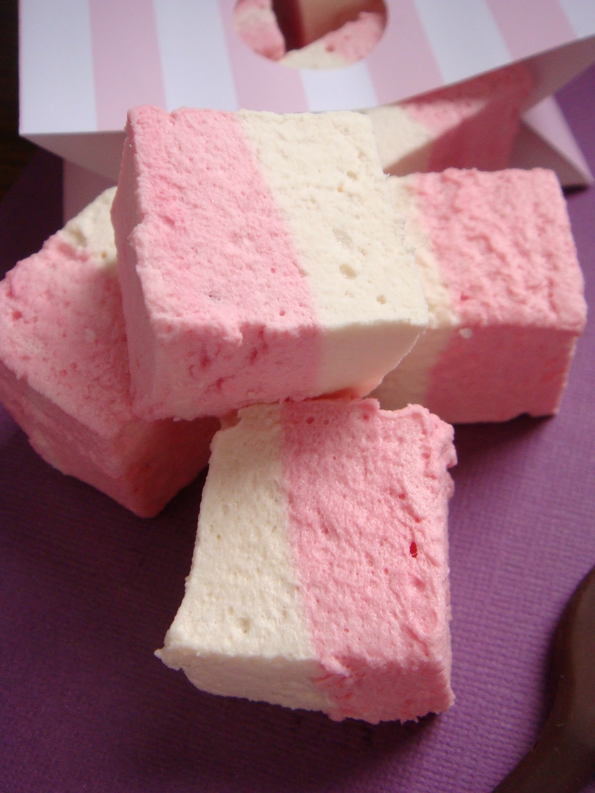 butter hearts sugar Homemade Vanilla Marshmallows