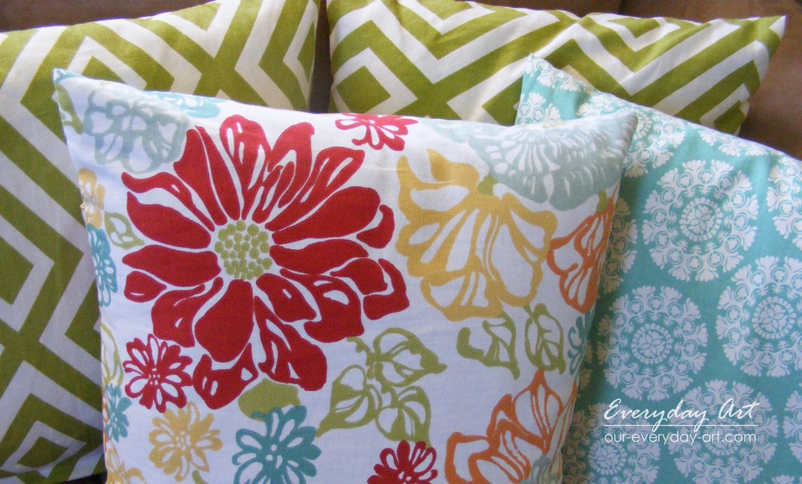 Everyday Art Easy Pillow Covers