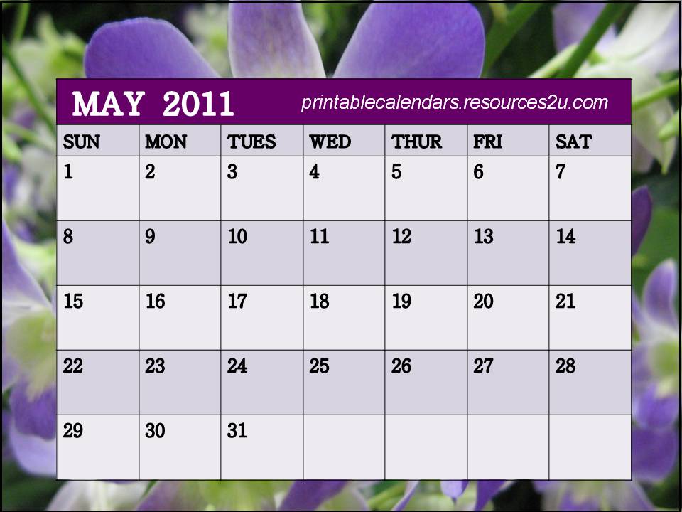may 2011 calendar printable. may 2011 calendar printable.