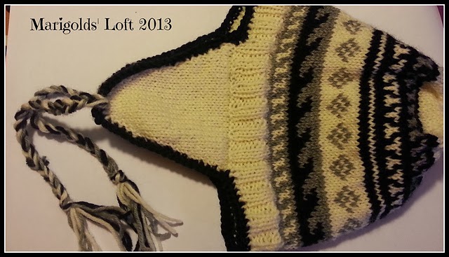 Free earflap and cap pattern