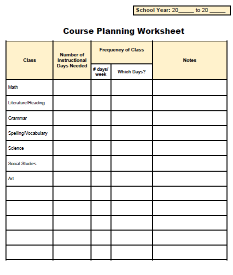 Step by Step Guide to Planning Your Homeschool Year | TJ Homeschooling