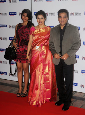 Sonakshi Sinha & Kamal Hasan at 15th Mumbai Film Festival Opening Ceremony Event 