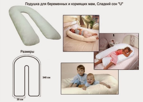 Выкройка подушки для беременных u образной формы Выкройка подушки для беременных u образной формы
