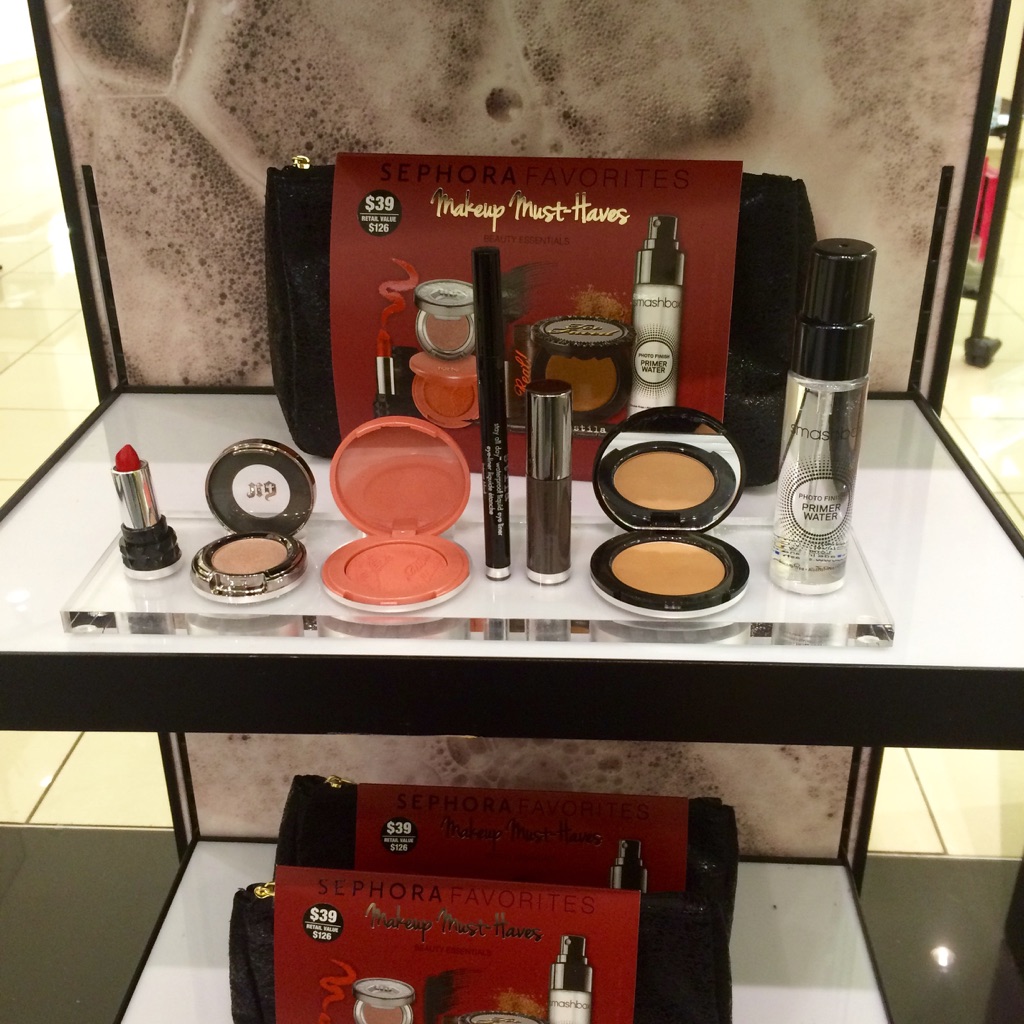 a little bit of gold glitter New Sephora Favorites Sets at Sephoras