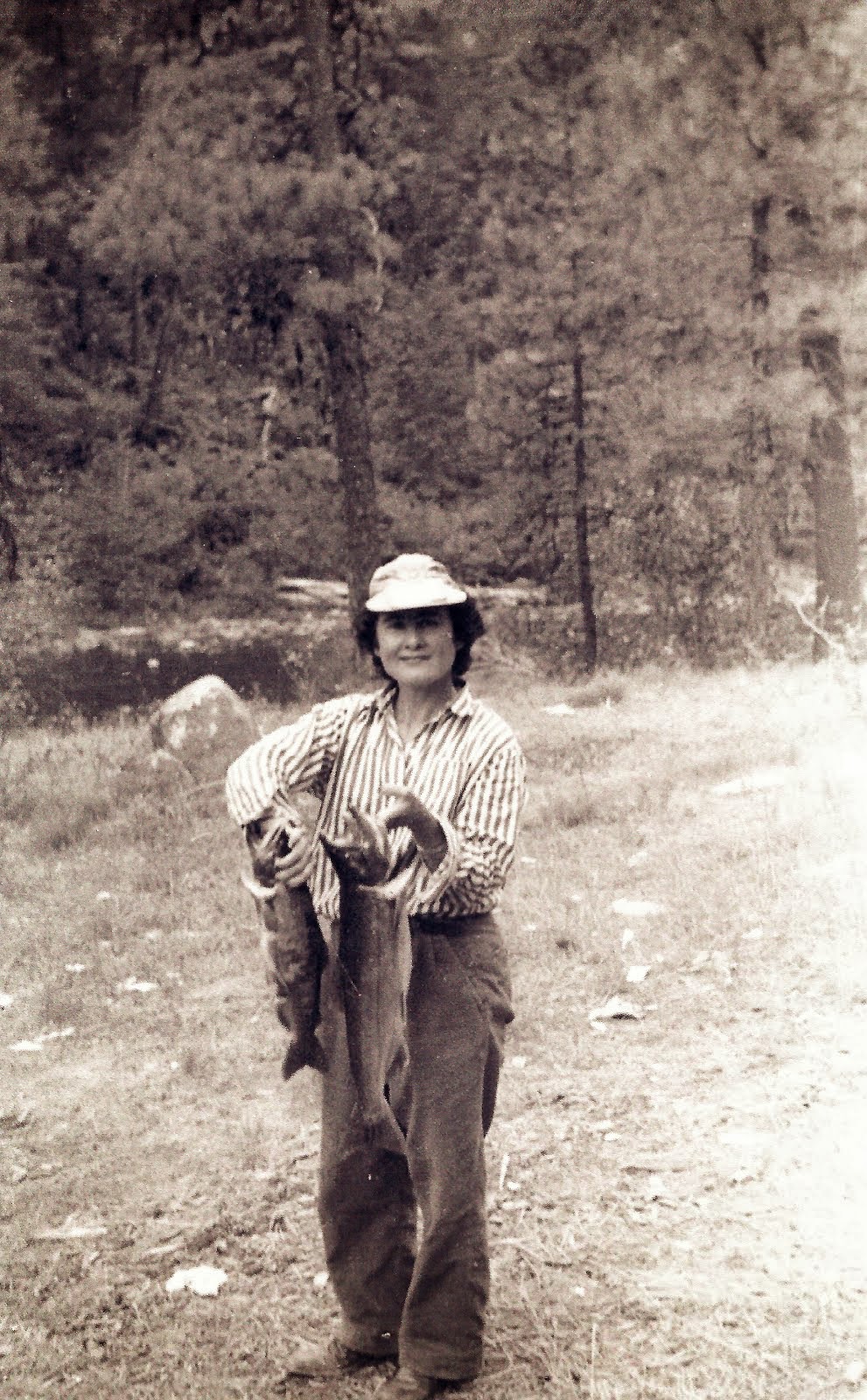 Frances loved fishing