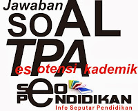 Kunci Jawaban Tes Potensi Akademik Tpa Penalaran 1 Seo Pendidikan