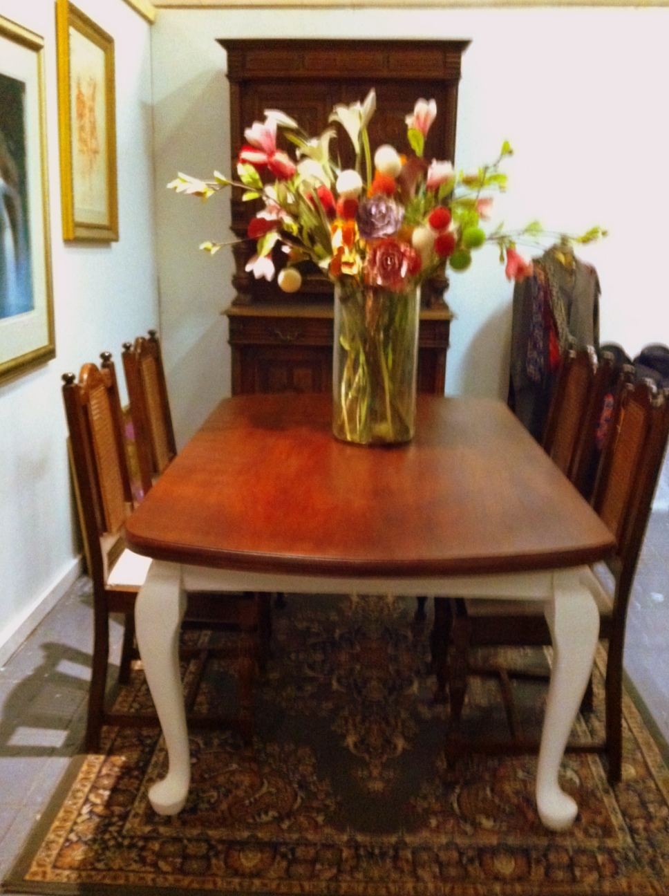 Lilyfield Life Antique Dining Table Makeover