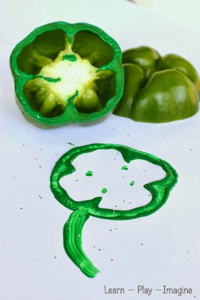 Simple and fun shamrock craft for kids