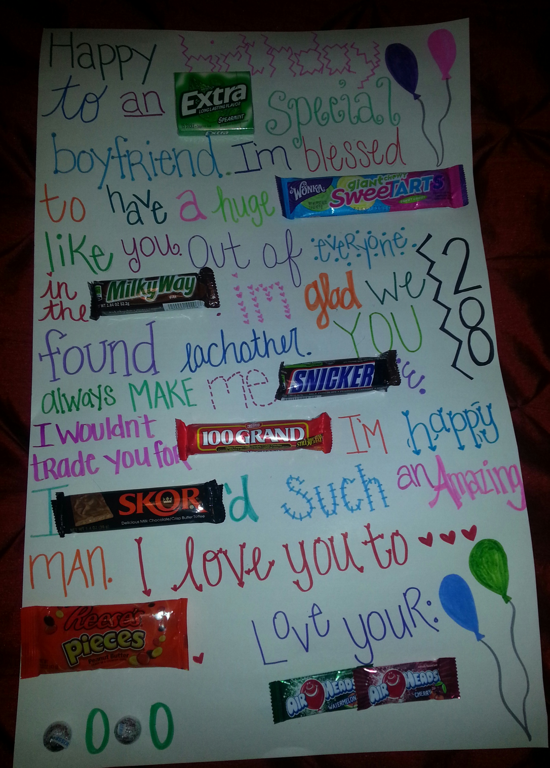 candy birthday cards for your boyfriend should i buy my boss a christmas gift
