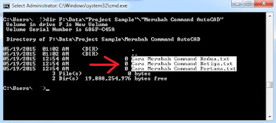 Membuat Daftar Nama File Yang Berada Didalam Suatu Folder CMD Membuat Daftar Nama File Yang Berada Didalam Suatu Folder CMD