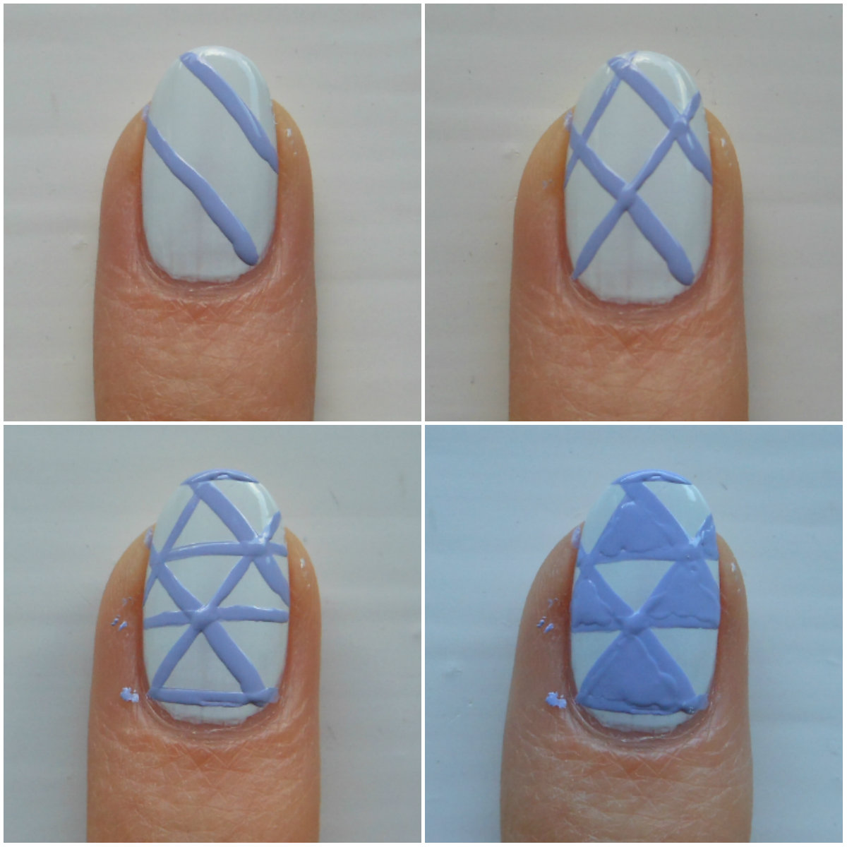 Holy Grail Nails HowTo Trendy Triangle Nail Art
