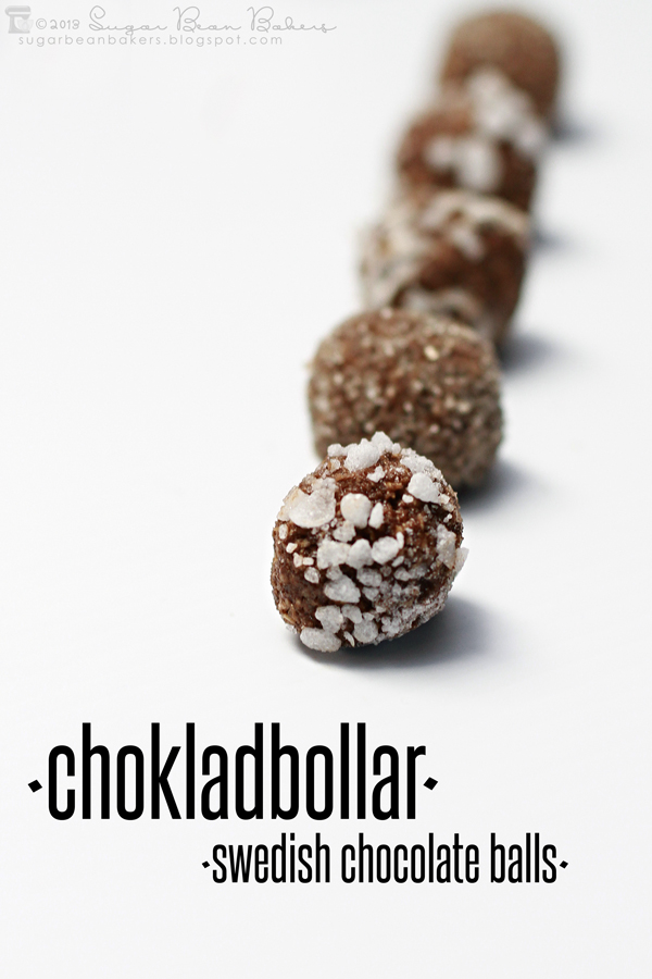 Sugar Bean Bakers: { Chokladbollar: Swedish Chocolate Balls }